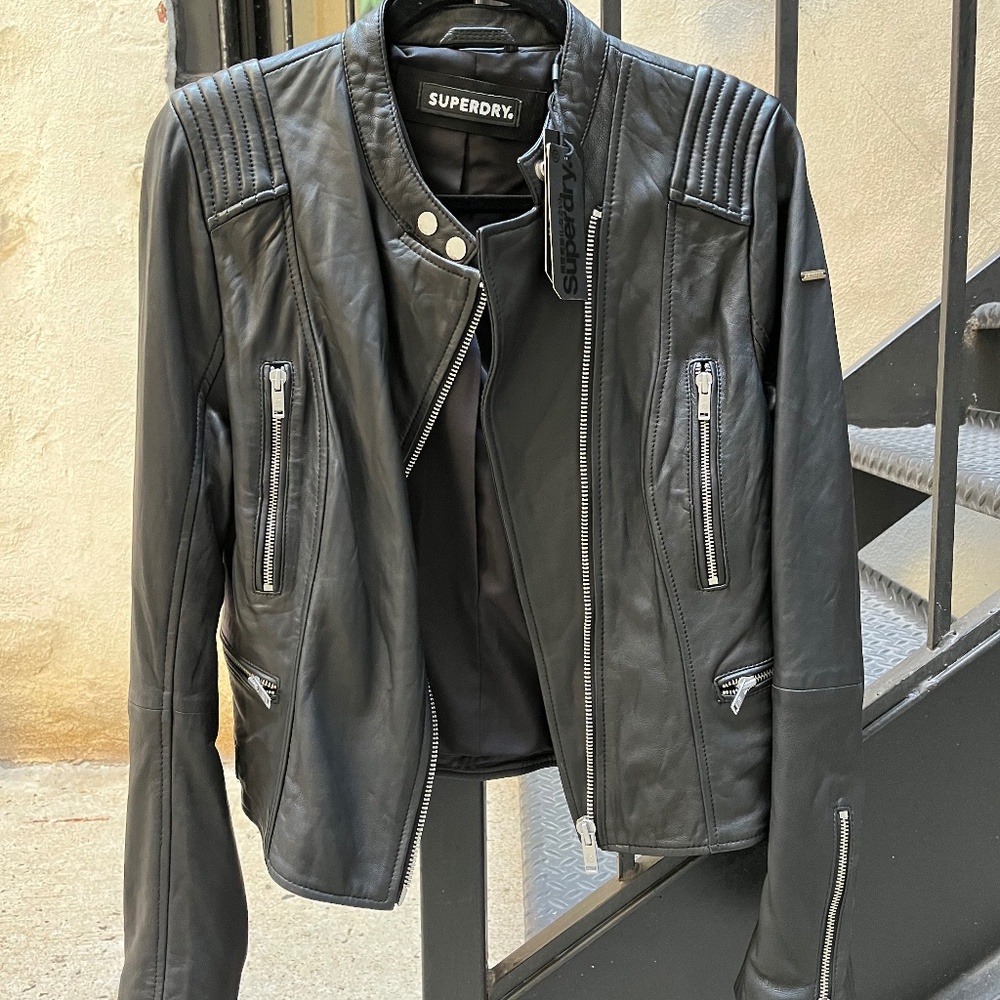 Leather Moto Jacket